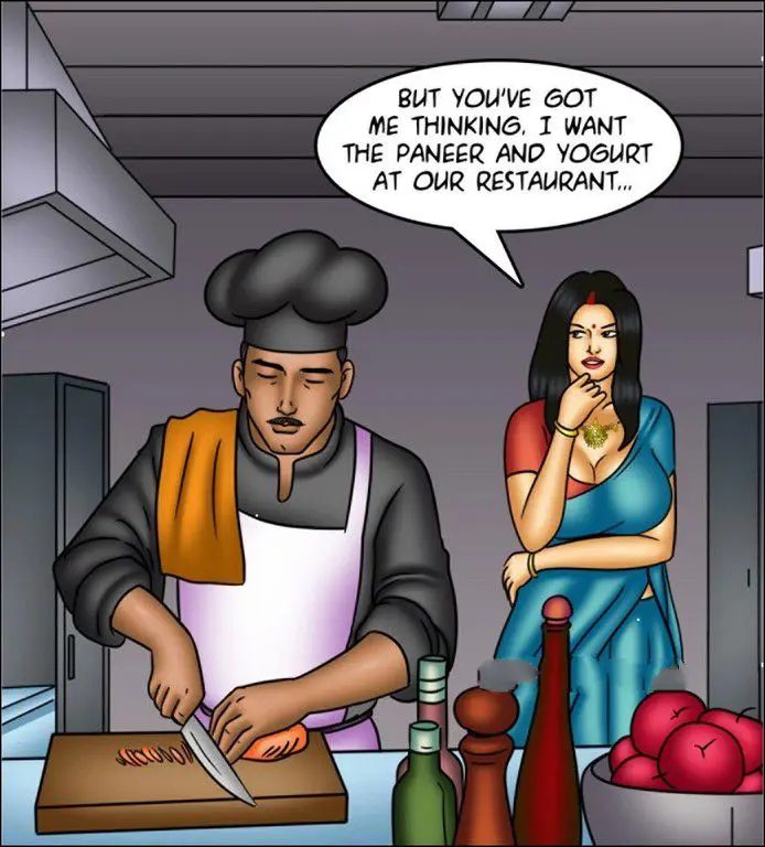 Savita Bhabhi Episode 144- Milking It