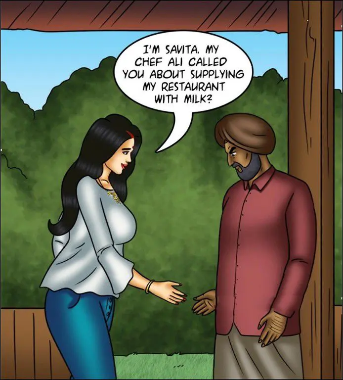 Savita Bhabhi Episode 144- Milking It