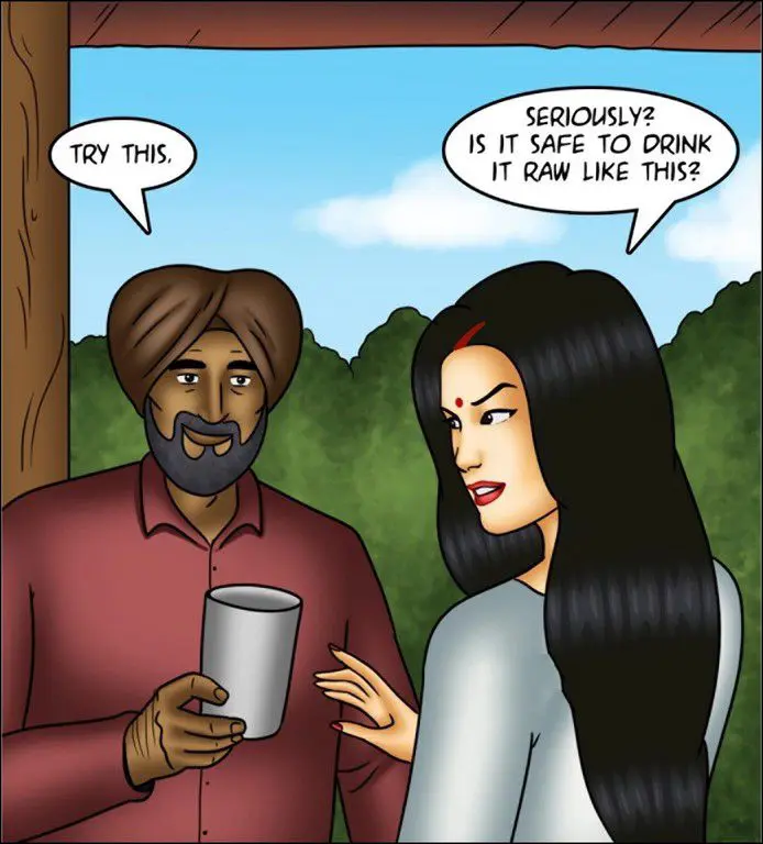 Savita Bhabhi Episode 144- Milking It