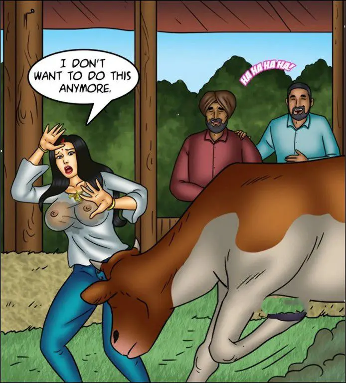 Savita Bhabhi Episode 144- Milking It
