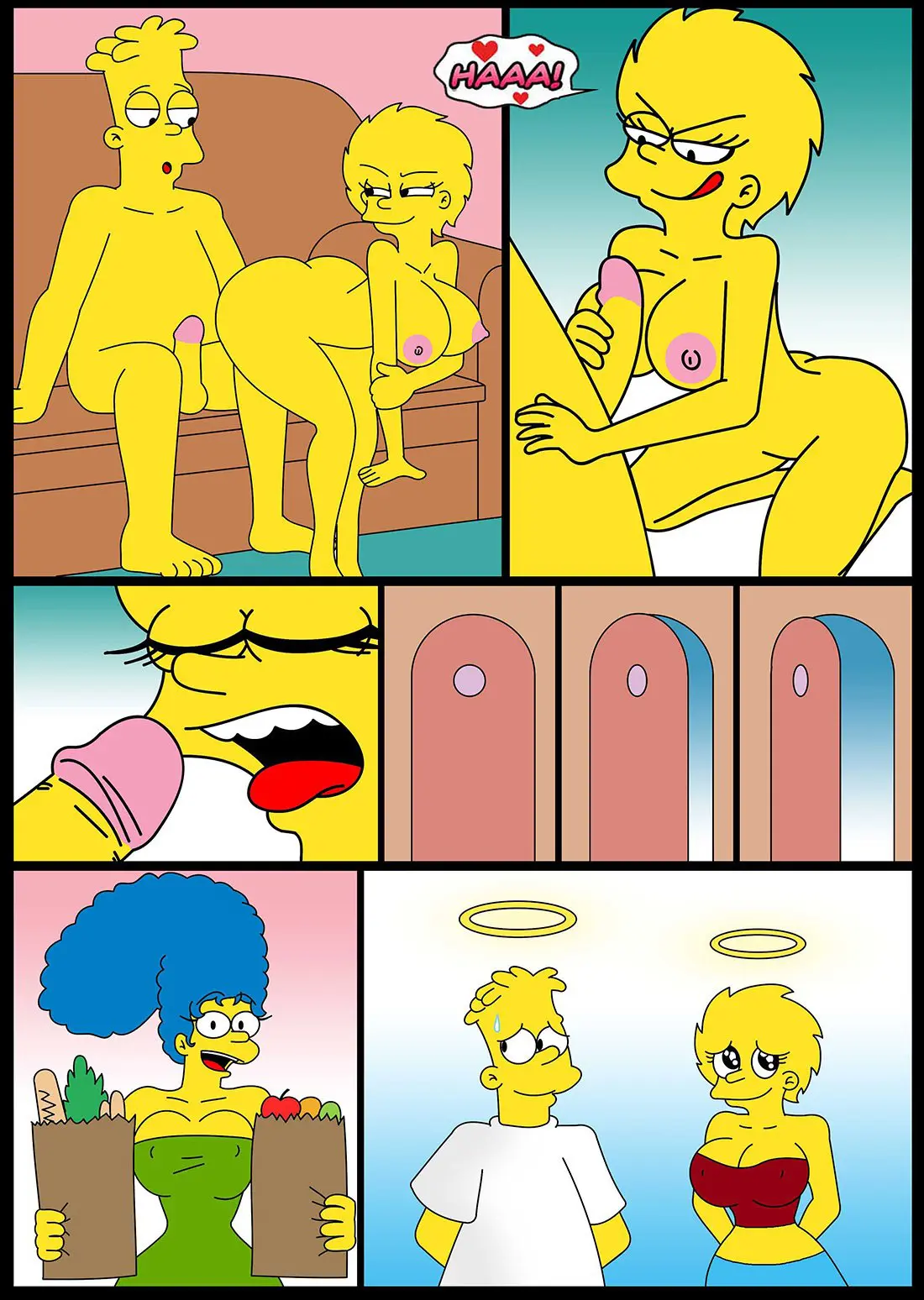 The XXX Video of Marge and Homer- By Ferozyraptor