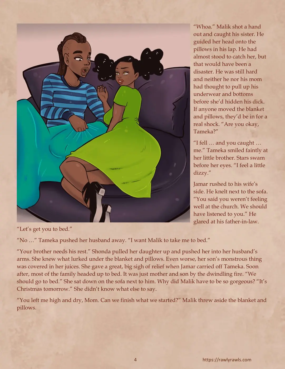 Five Twisted Wishes Chapter 4- (Rawly Rawls Fiction)- By FoxBlack