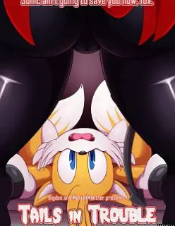 Tails In Trouble- (Sonic)- By Bigdon
