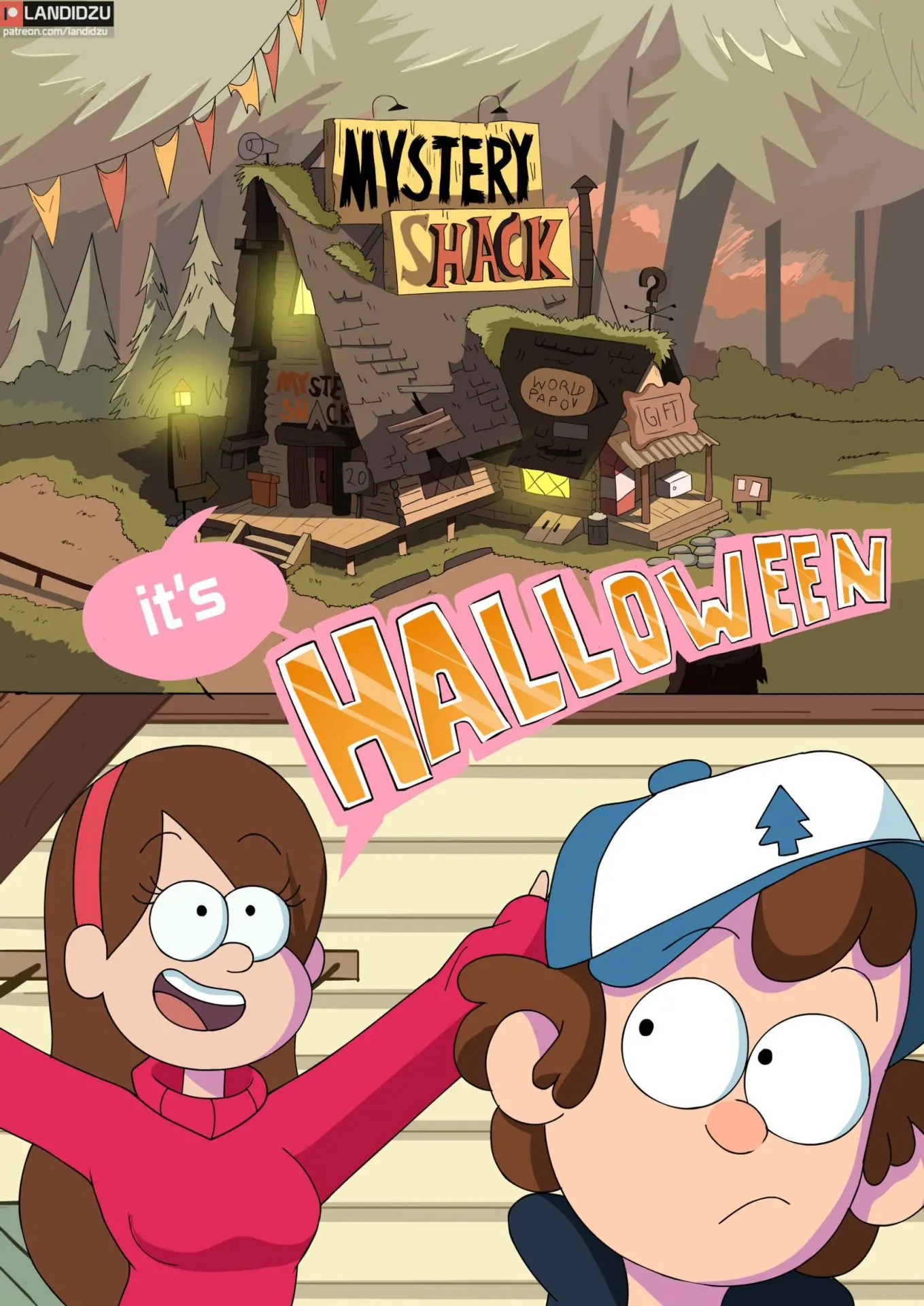 Trick or Treat- (Gravity Falls)- By Landidzu - Hentai Comics Free