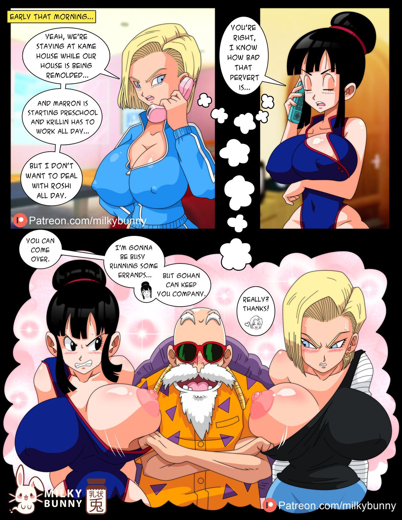 Gohan Conquers Ch. 1- By Milky Bunny
