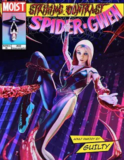 Spider-Gwen Striking Contrast- By Guilty