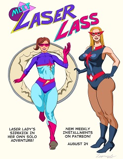 Laser Lass- By Legmuscle