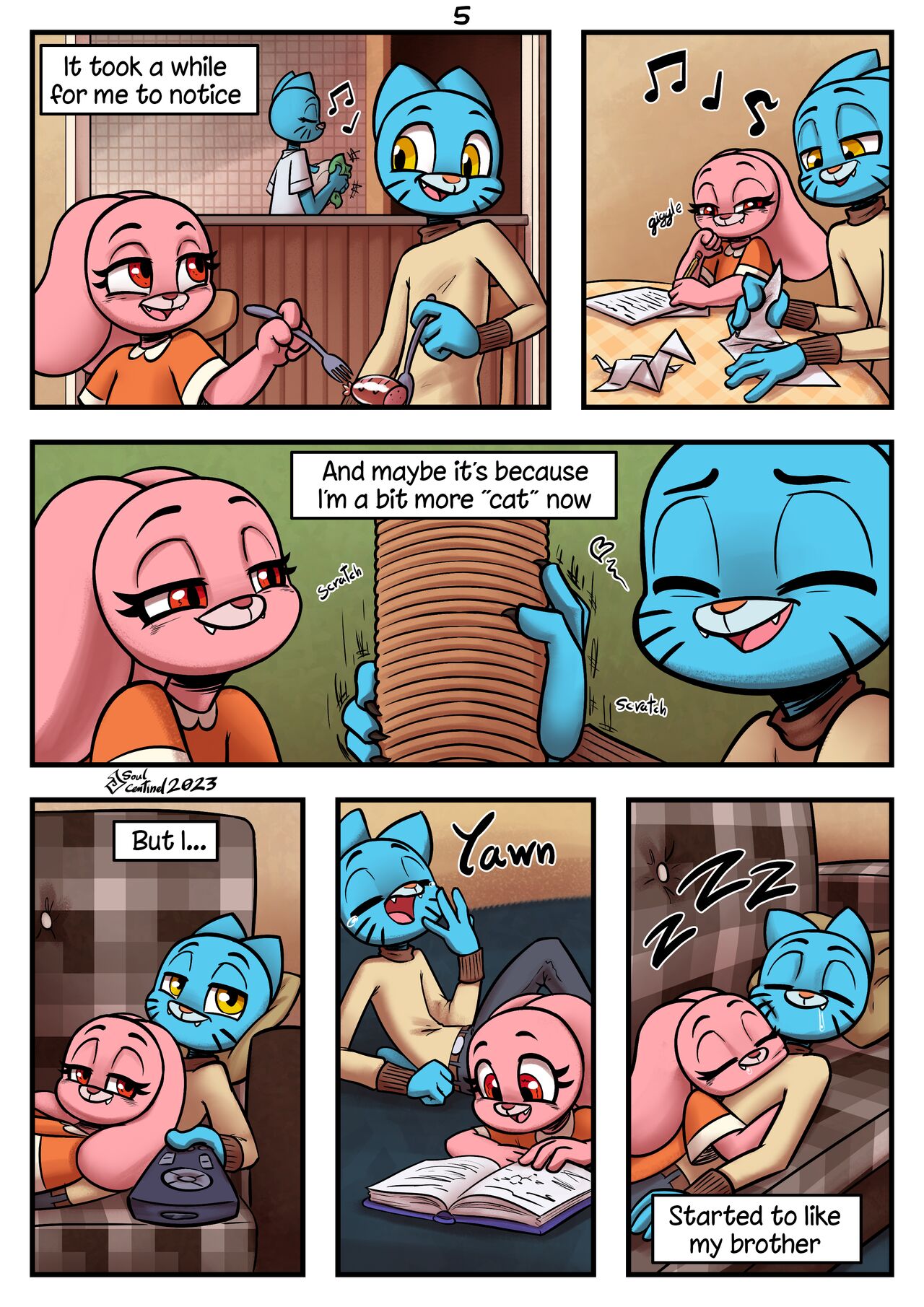 No Peanuts Allowed- (Amazing World Of Gumball)- SoulCentinel