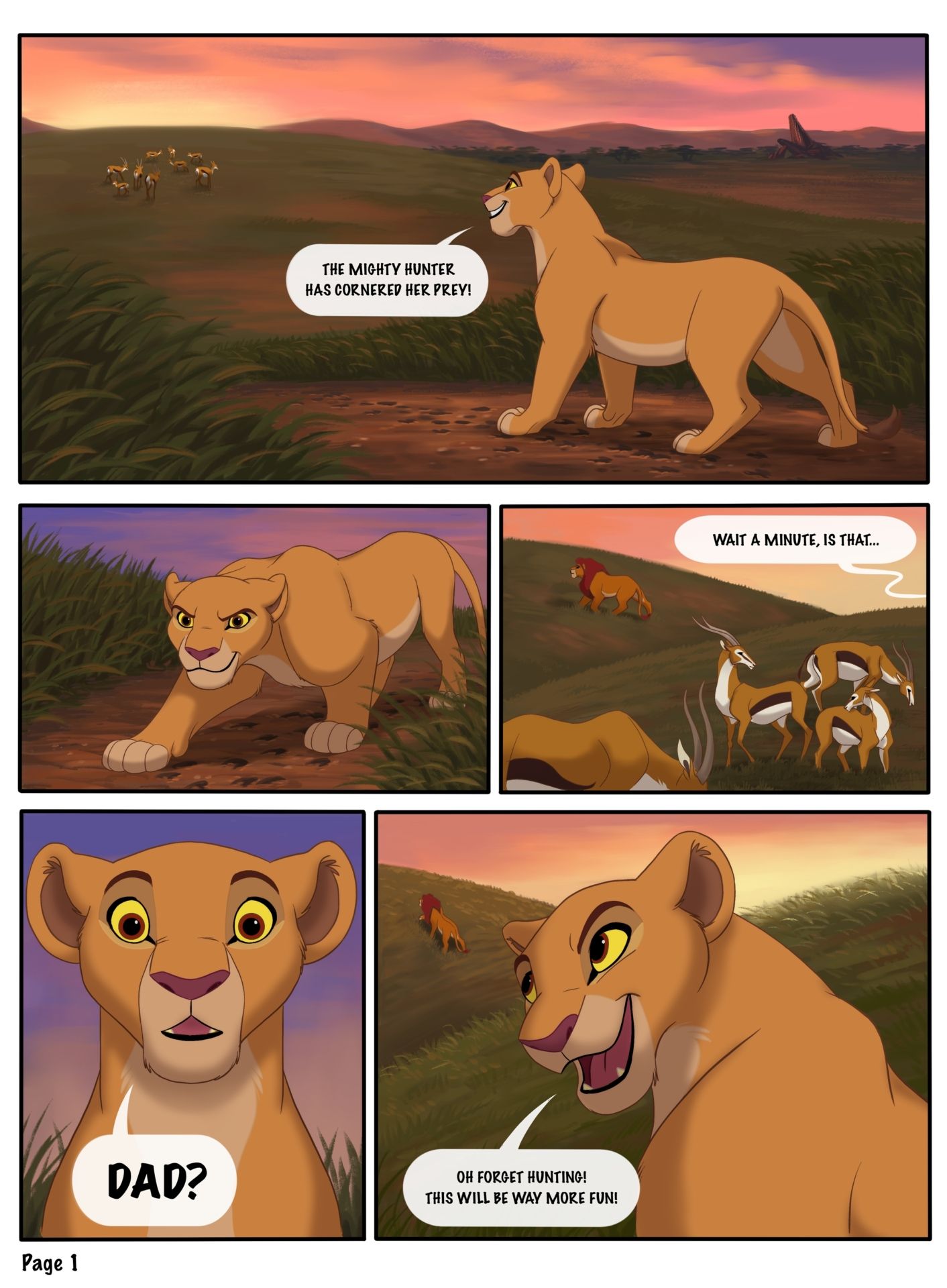 The lion king lynx porn comic