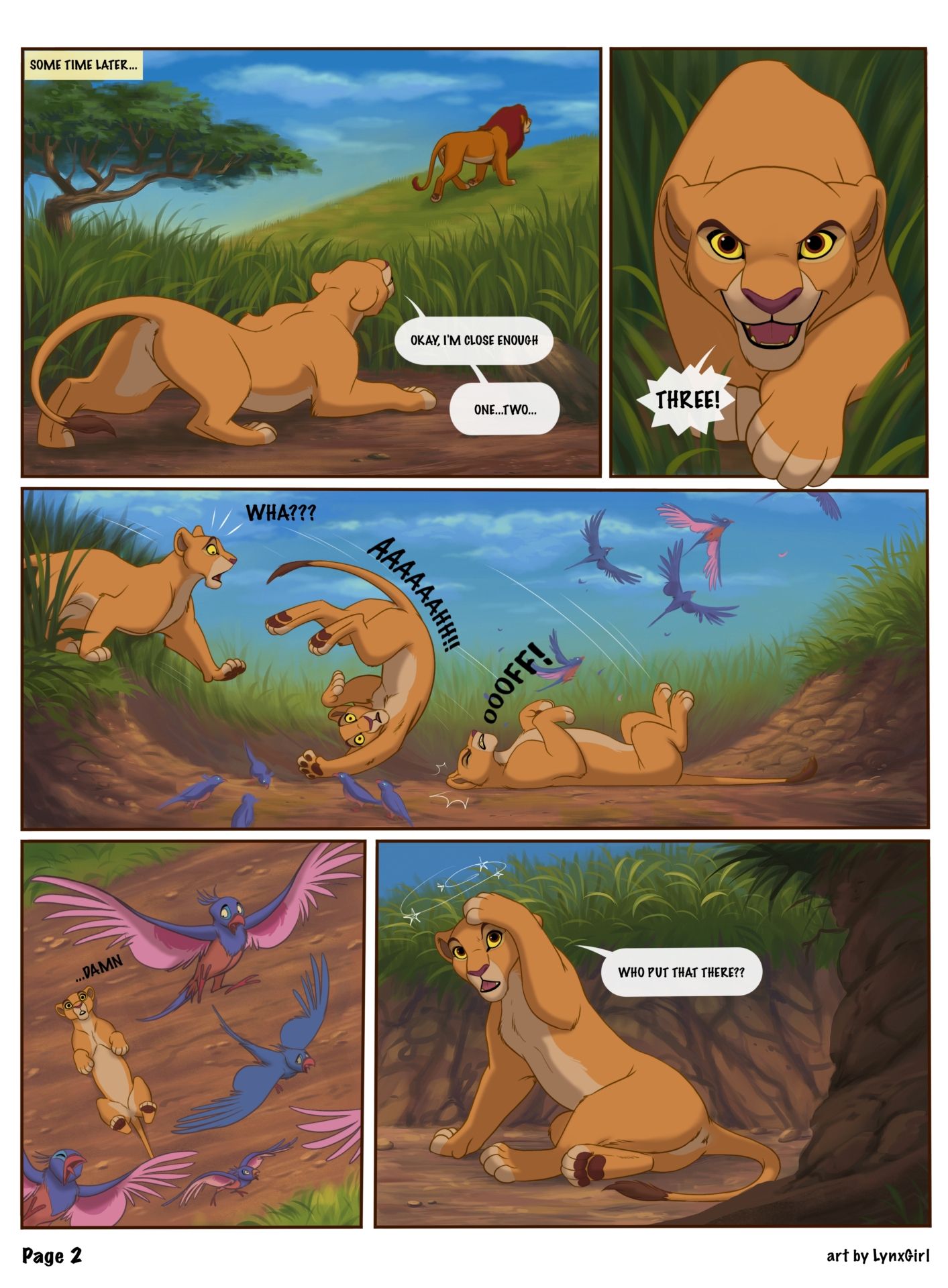 Lion king porn comic