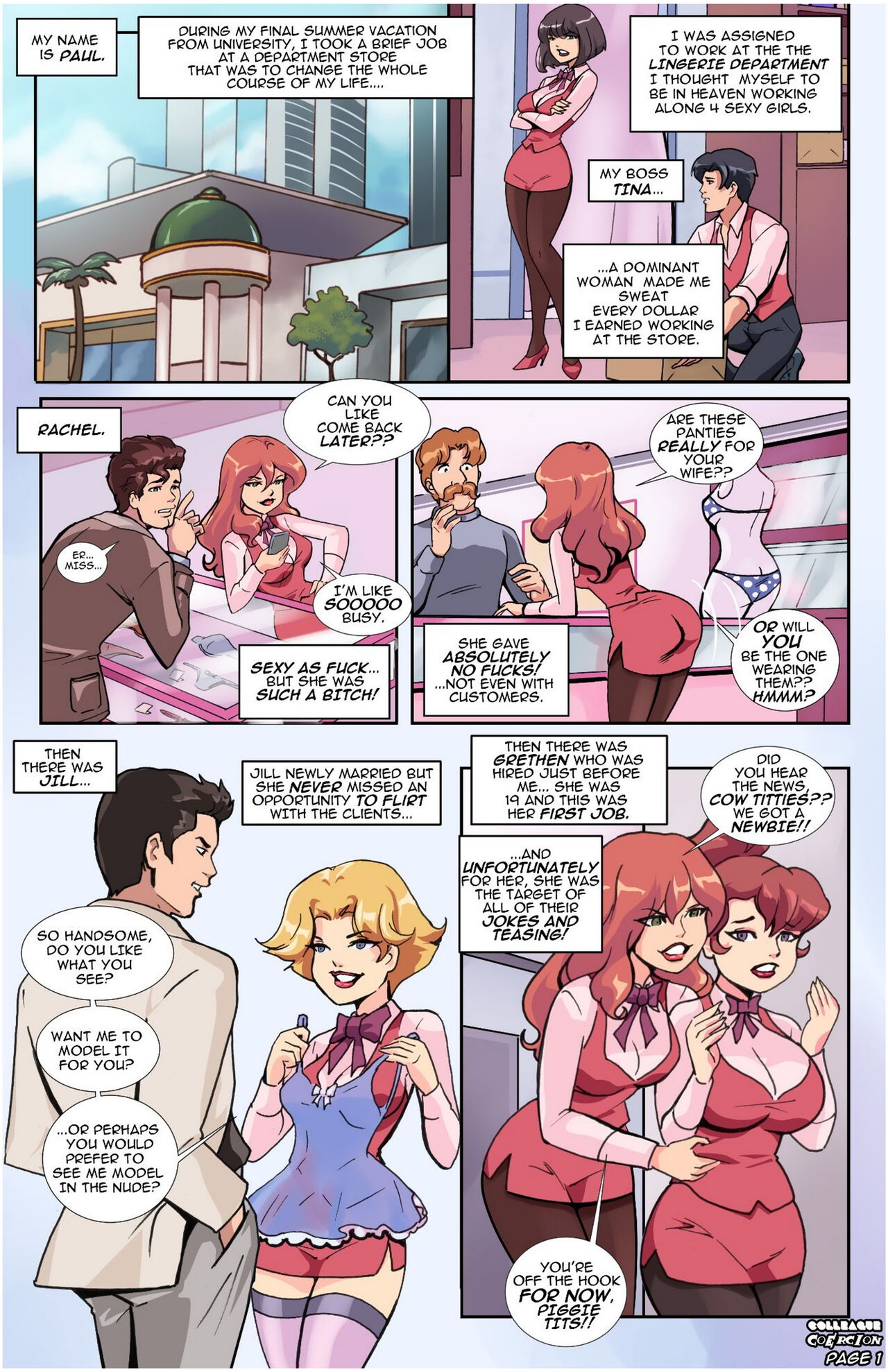 Colleague Coercion- By Devin Dickie