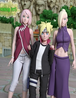 Konoha Pets- (Boruto)- By Darkfaust