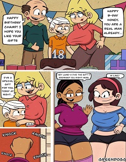 Lincoln’s Present- (The Loud House)- By Greendogg