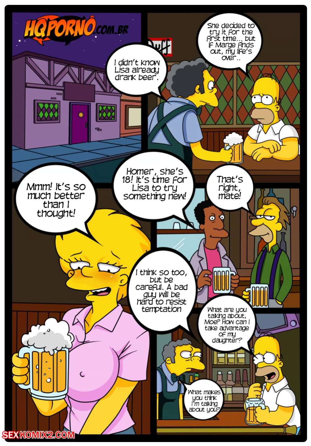 The Simpsexys- (The Simpsons)- By HQPorno