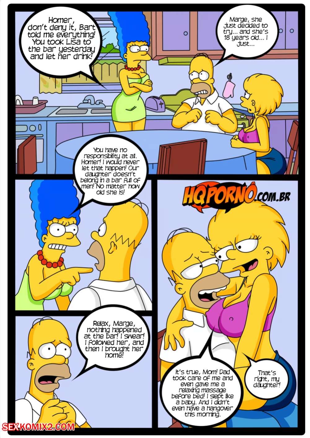 The Simpsexys- (The Simpsons)- By HQPorno