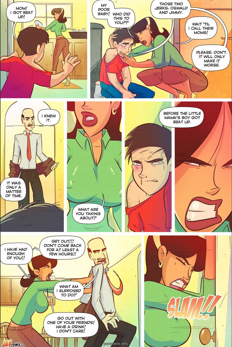 Keeping it up with the Joneses- By Jab Comix