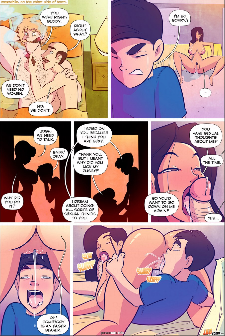 Keeping it up with the Joneses- By Jab Comix