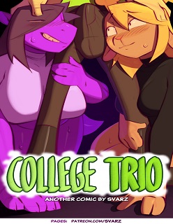 College Trio- (Deltarune)- By Svarzye