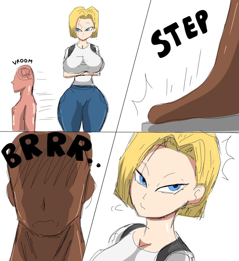 Android 18 Blacked- (Dragon Ball Super)- By ZDaddyEcchi