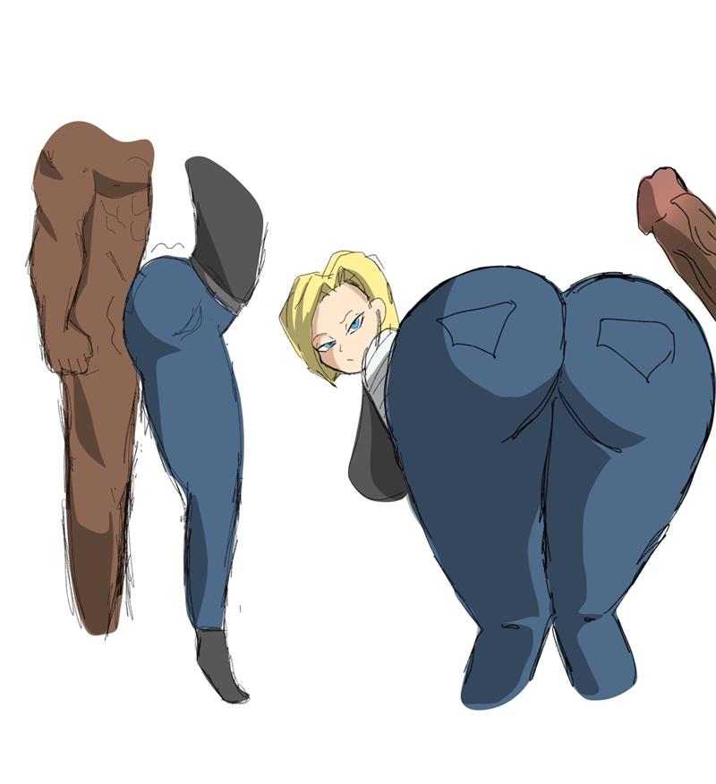 Android 18 Blacked- (Dragon Ball Super)- By ZDaddyEcchi