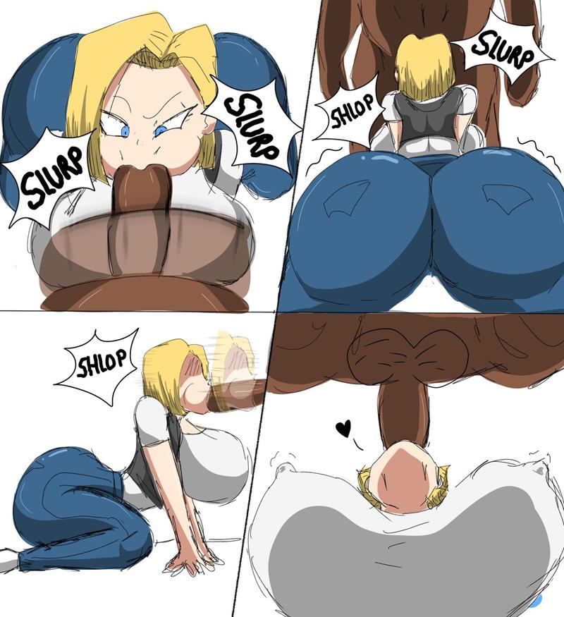 Android 18 Blacked- (Dragon Ball Super)- By ZDaddyEcchi