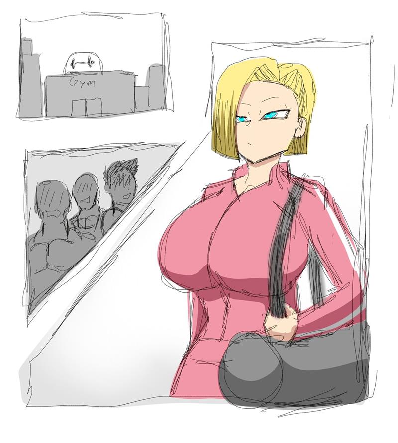 Android 18 Blacked- (Dragon Ball Super)- By ZDaddyEcchi