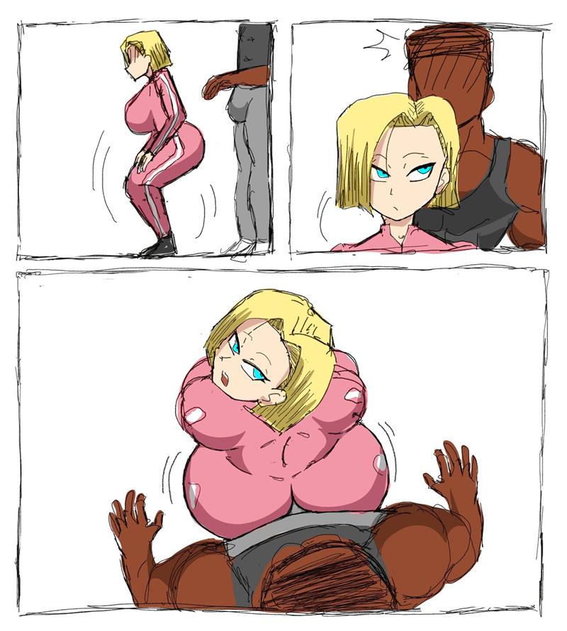 Android 18 Blacked- (Dragon Ball Super)- By ZDaddyEcchi