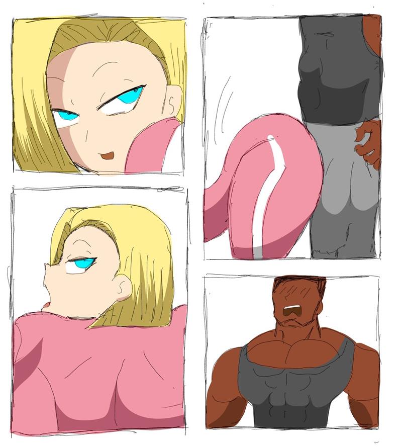 Android 18 Blacked- (Dragon Ball Super)- By ZDaddyEcchi