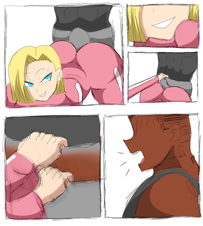 Android 18 Blacked- (Dragon Ball Super)- By ZDaddyEcchi