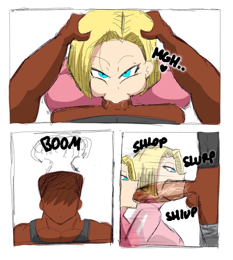 Android 18 Blacked- (Dragon Ball Super)- By ZDaddyEcchi