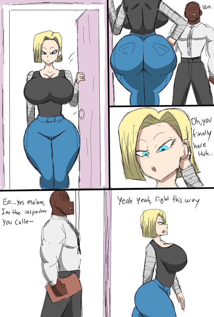 Android 18 Blacked- (Dragon Ball Super)- By ZDaddyEcchi