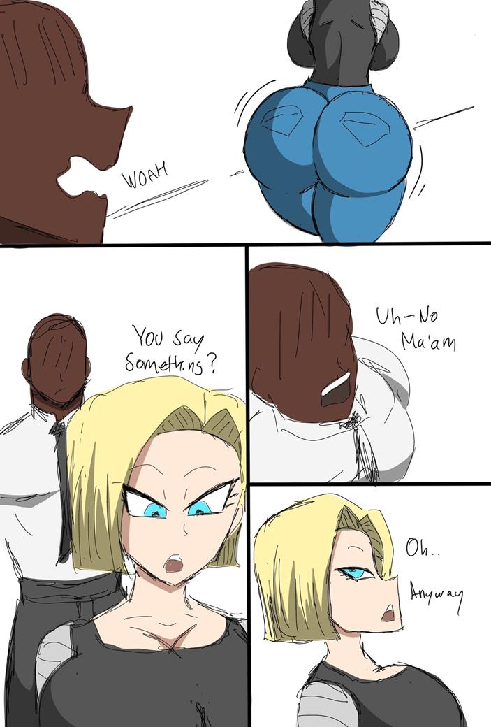 Android 18 Blacked- (Dragon Ball Super)- By ZDaddyEcchi