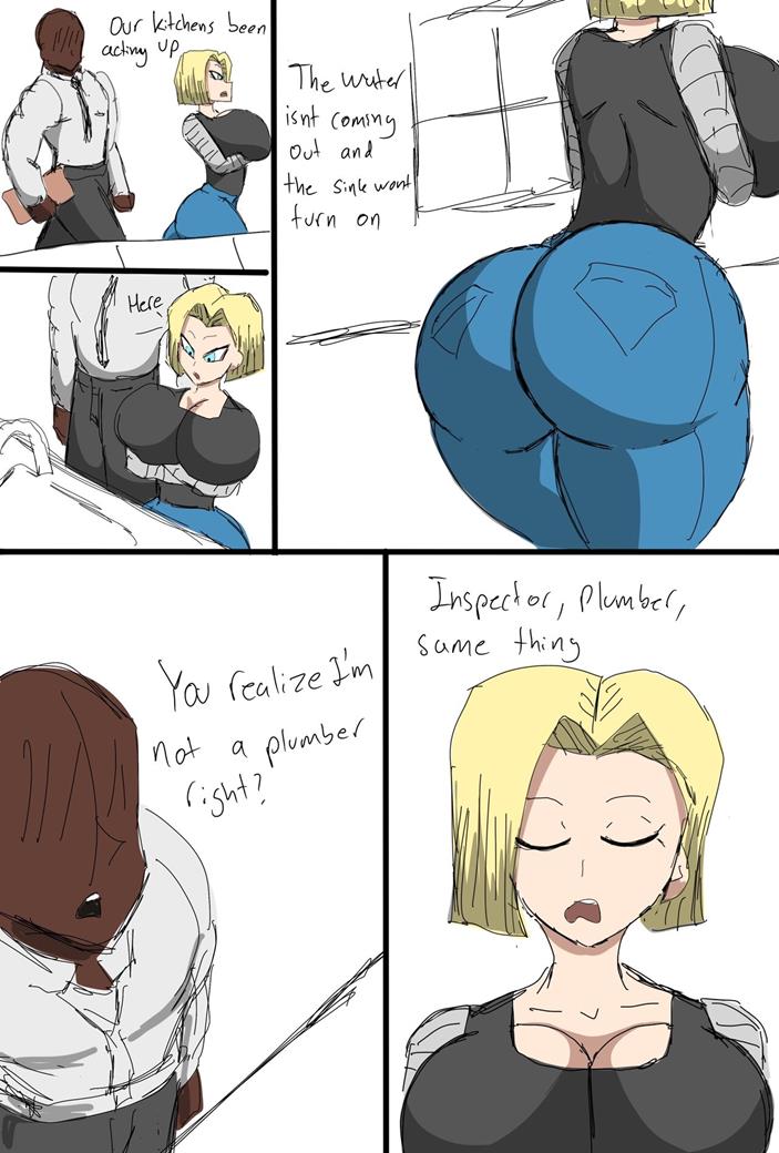 Android 18 Blacked- (Dragon Ball Super)- By ZDaddyEcchi