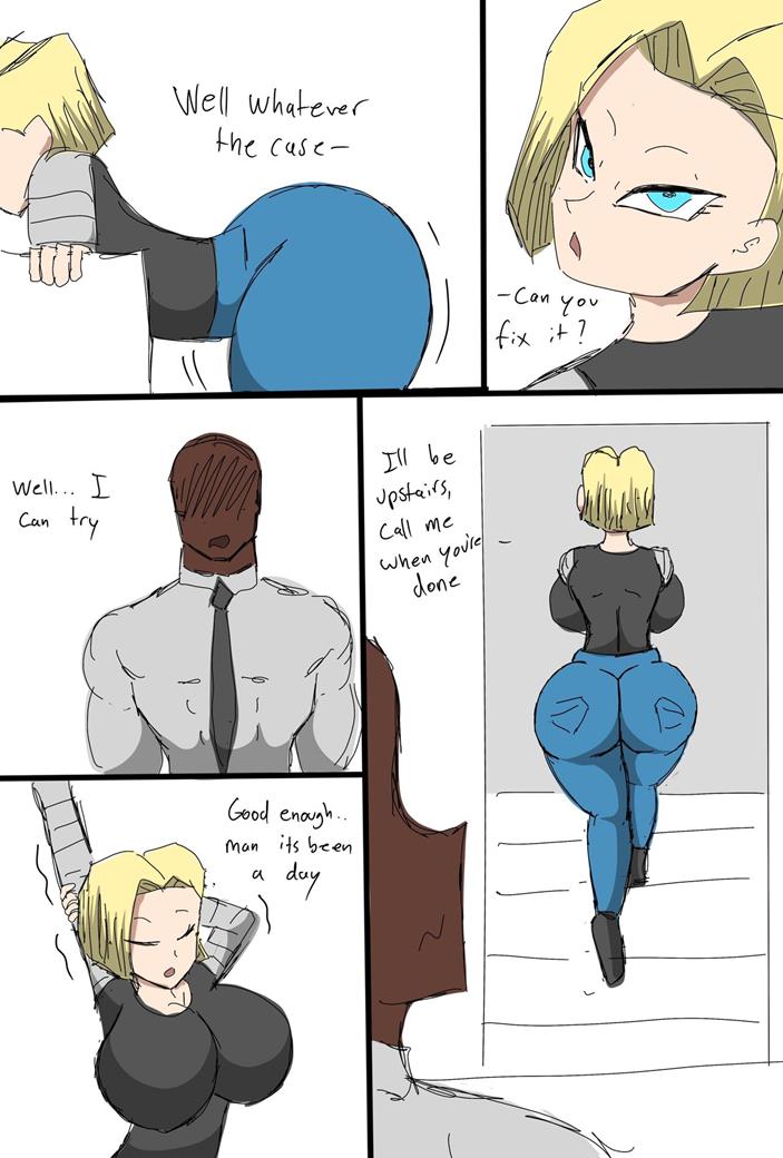 Android 18 Blacked- (Dragon Ball Super)- By ZDaddyEcchi
