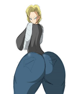 Android 18 Blacked- (Dragon Ball Super)- By ZDaddyEcchi