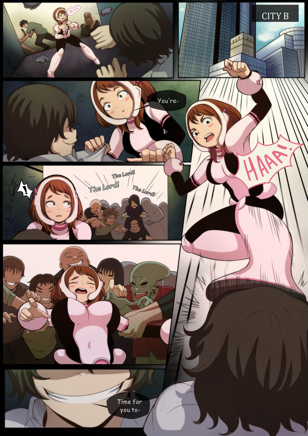 Heroine Corruption- (My Hero Academia)- By Smilingdog