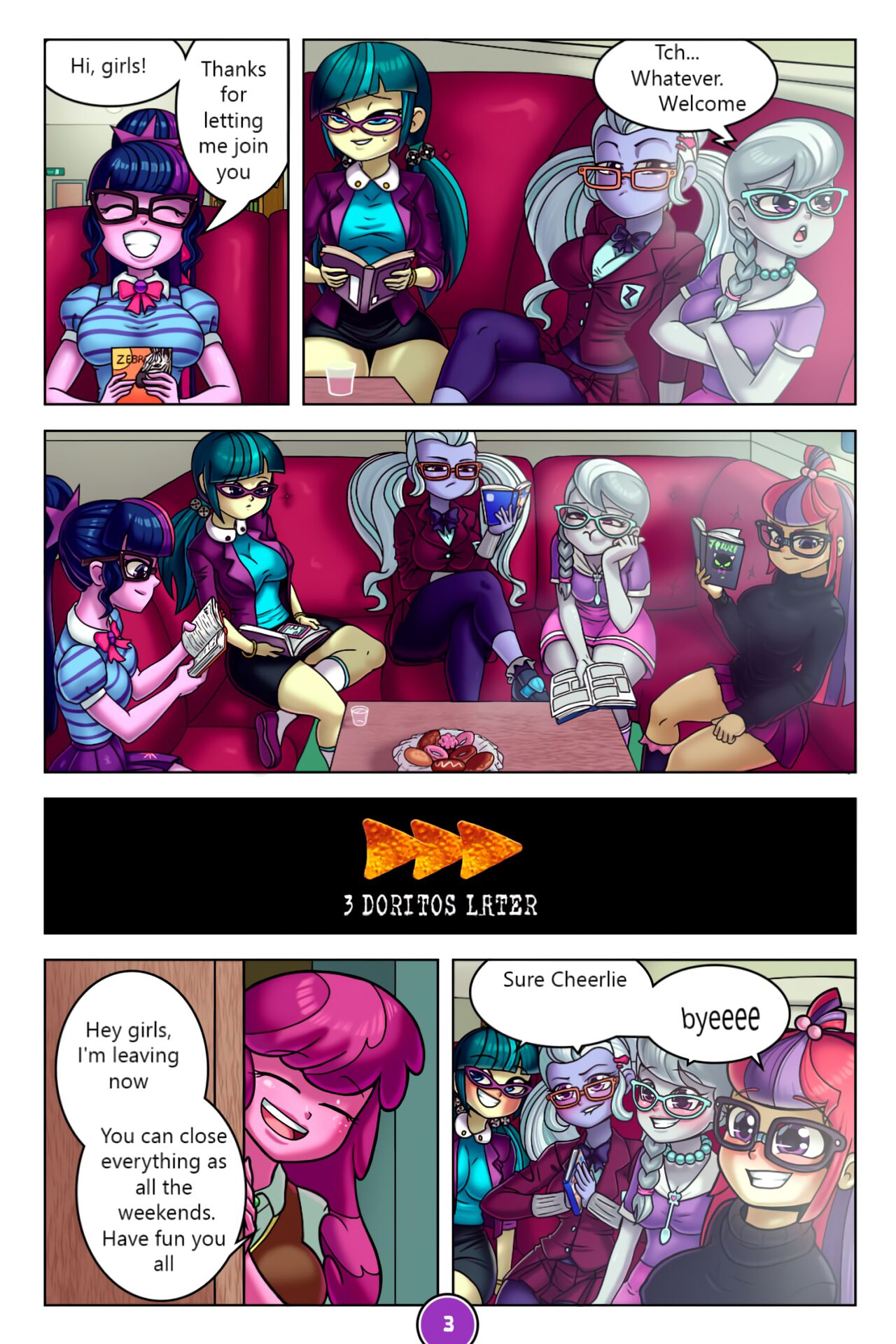 The Book Club- (My Little Pony)- By Joruze