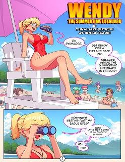 Wendy the Summertime Lifeguard- By RoninDude