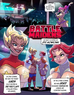 Battle Maidens Karen Vs Grace- By Crisisbeat