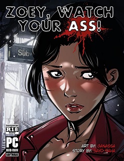 Zoey, Watch Your Ass!- (Left 4 Dead)- By Ganassa