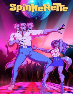 Minervo x London Rule 63- (Spinnerette)- By Krazy krow