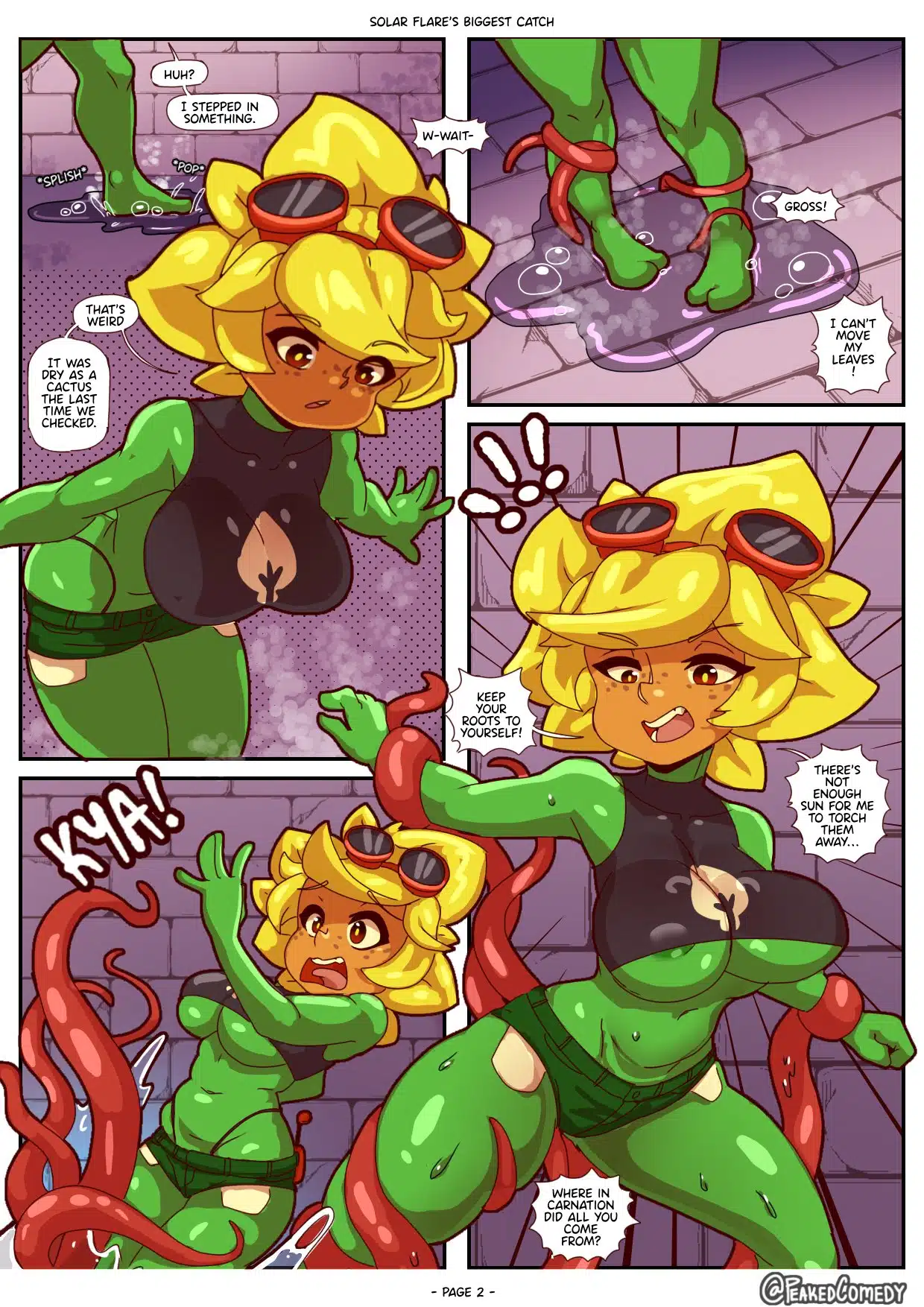 Solar Flare’s Biggest Catch- (Plants vs Zombies)- By PeakedComedy