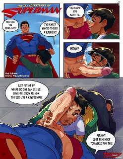 The Sex Adventures Of Superman- By NaughtyComix