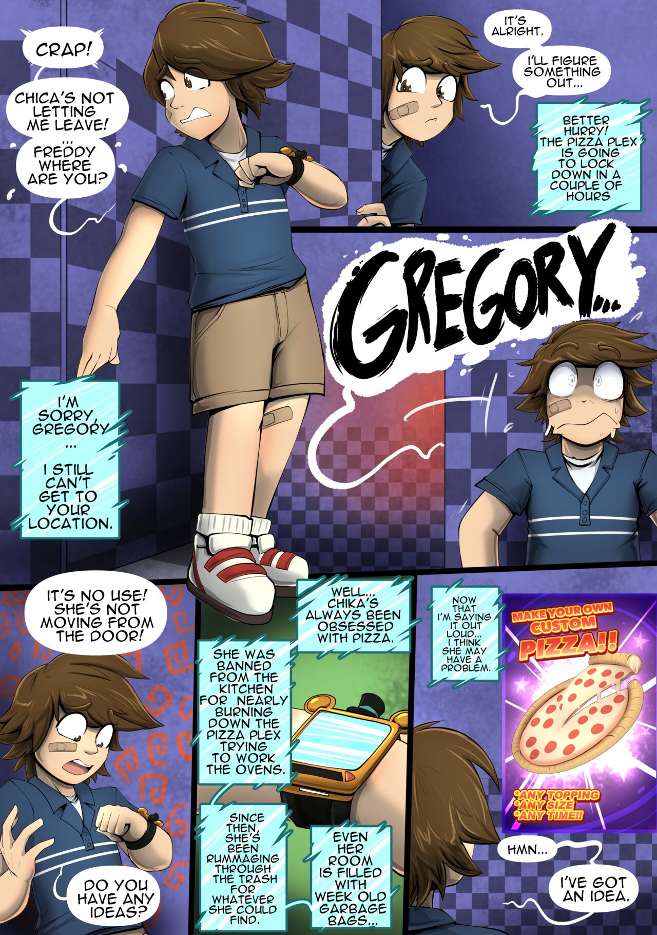 The Distraction- (Five Nights at Fredddy’s)- By Vale-City