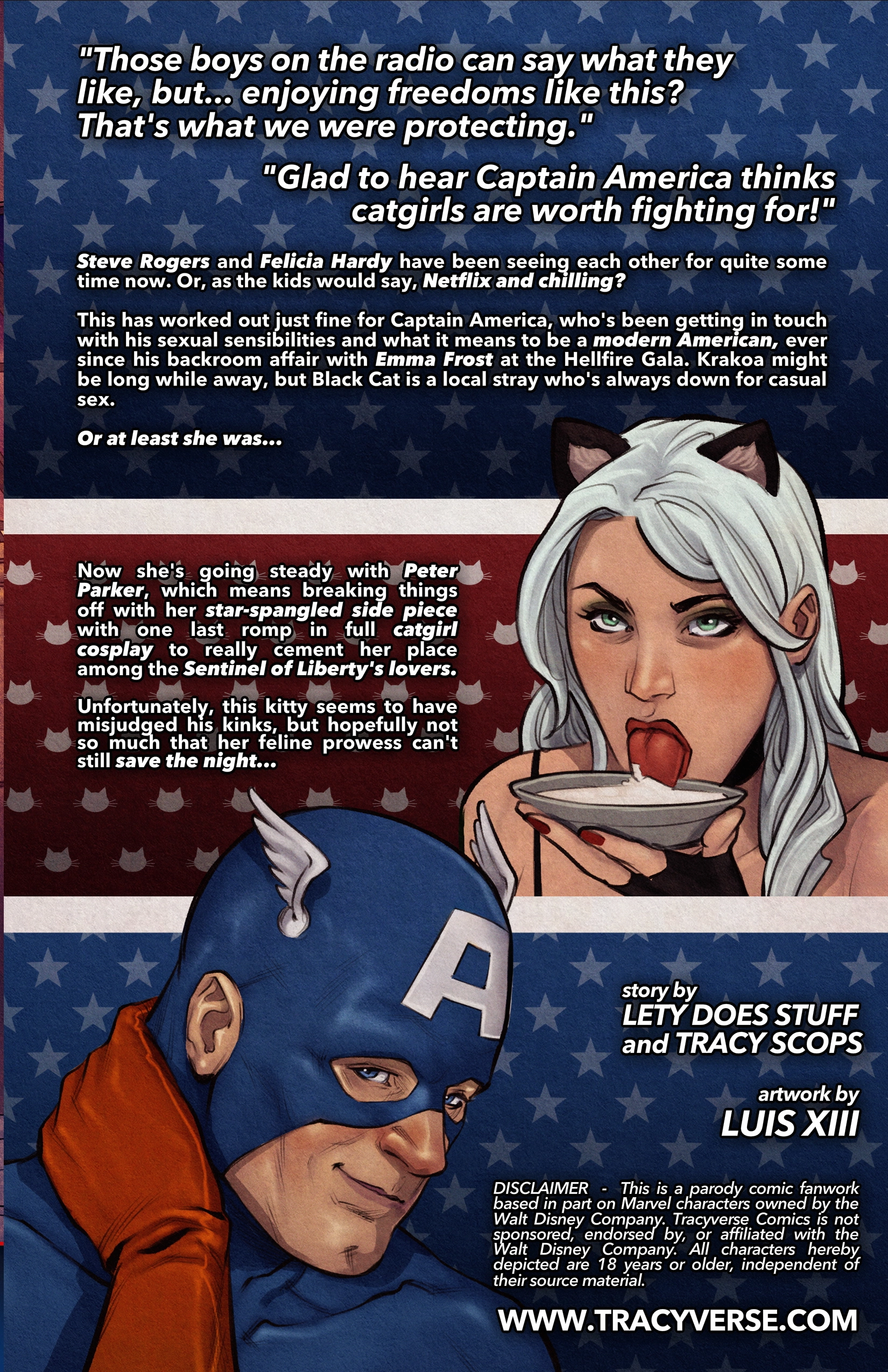 CatGirl Ameowrica- By Tracy Scops