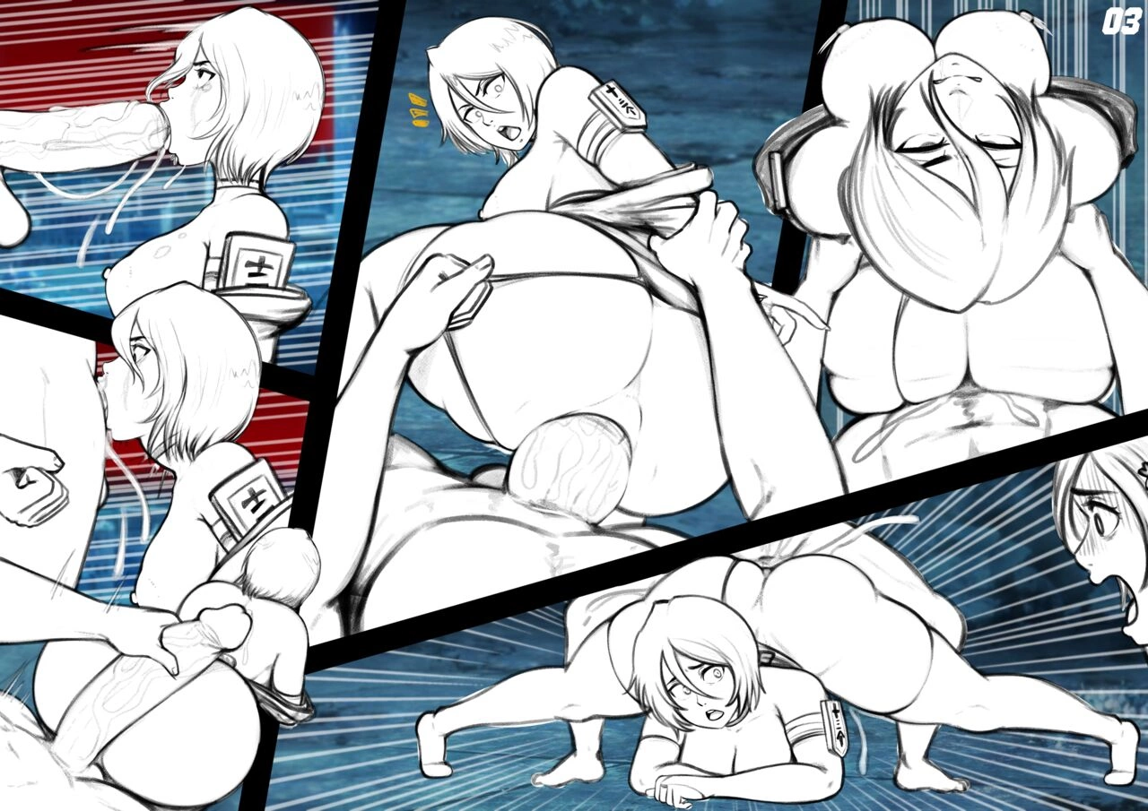 Rukia x Orihime in the 1000 Year Anal Orgy- By NowaJoestar