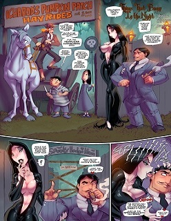 Things that Bump in the Night- (The addams family)- By Fred Perry