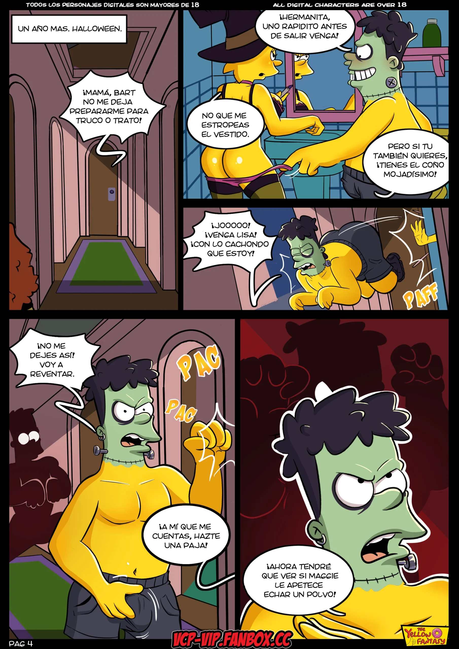 Yellow Fantasy 13- At TreeWhoreHouse of Horror- By Croc