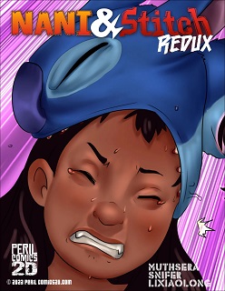 Nani and Stitch Redux- (Lilo and Stitch)- By Perilcomics
