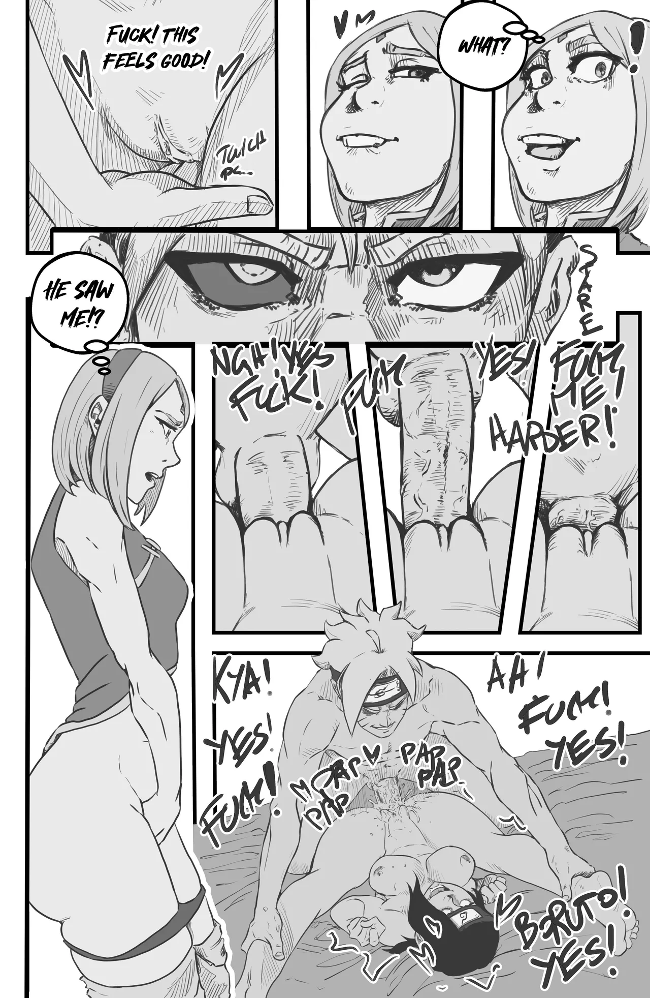 Lonely Sakura- (Boruto)- By DaveTheBiggest